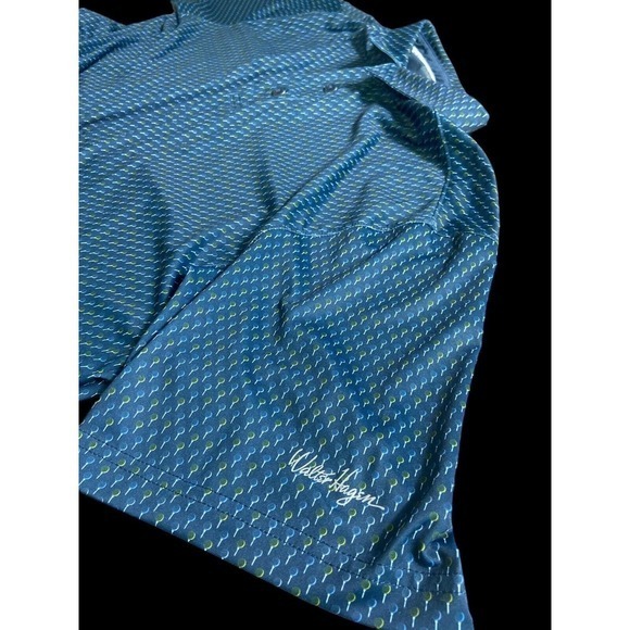 Walter Hagan 11 Majors Men's Polo Golf Shirt Blue Golf Tee Graphic Size 2XL - Picture 6 of 11